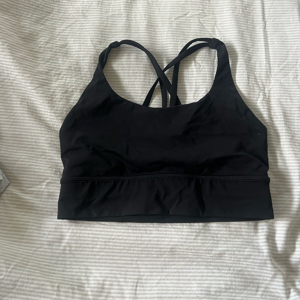 Lululemon Athletica Black Sports Bra